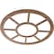 Ekena Millwork Grace Wood Fretwork Pierced Ceiling Medallion, Walnut, 16"OD x 5 3/4"ID x 1/4"T CMWP16X0250GRWA - alternate 3